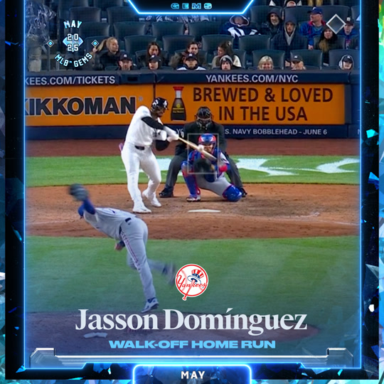 Jasson Domínguez - Walk-Off Home Run