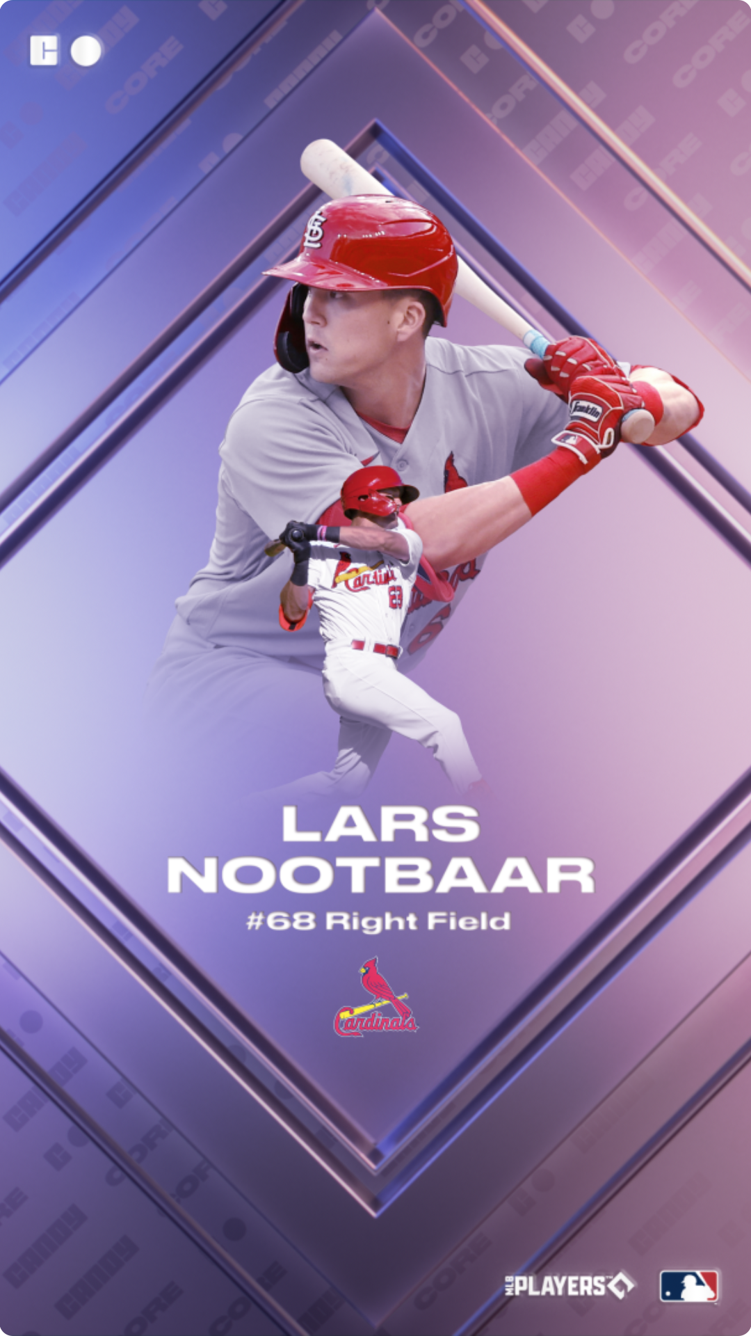 その他 Lars Nootbaar Auto & patch #16/25 #WBC ゲームセンター・ゲームカード Lars Nootbaar Topps Silver