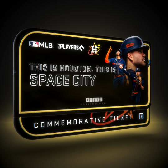 Astros Space City Night Collectible