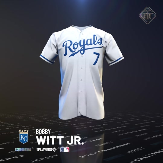 2023 MLB Jerseys - Kansas City Royals: Bobby Witt Jr. 