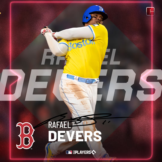 Rafael Devers- Present Insert