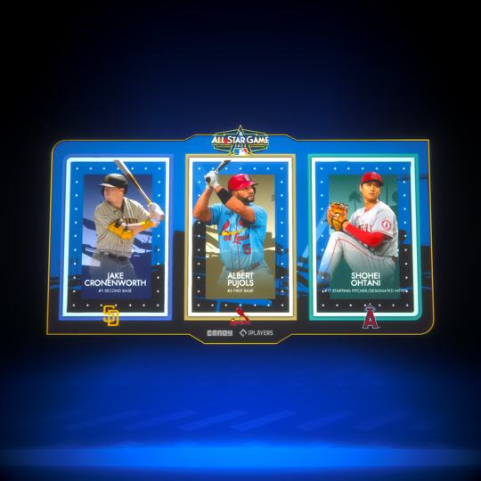 2022 Tricon Cronenworth Pujols Ohtani