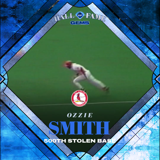 Ozzie Smith - Stolen Base