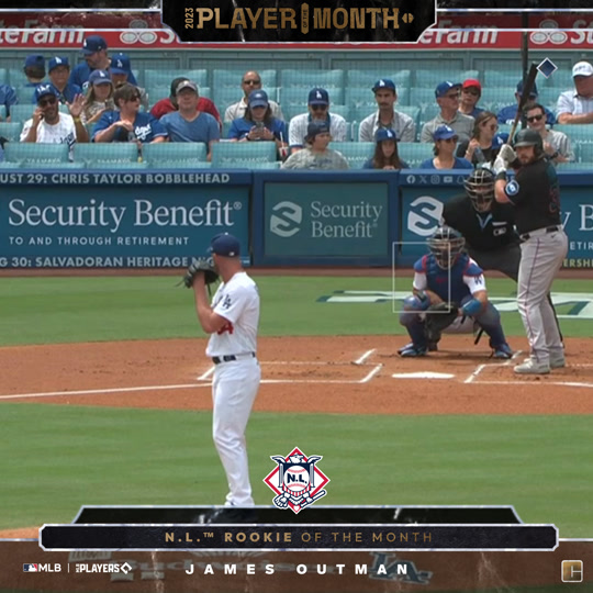 James Outman - NL Rookie of the Month (August)
