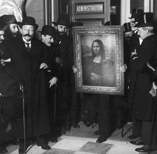 Paul Thompson: Return of the Mona Lisa (1914)
