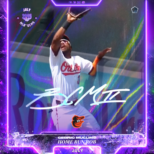 Cedric Mullins - Home Run Rob