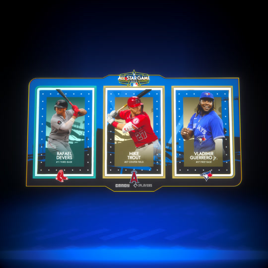 2022 Tricon Devers Trout Guerrero Jr.