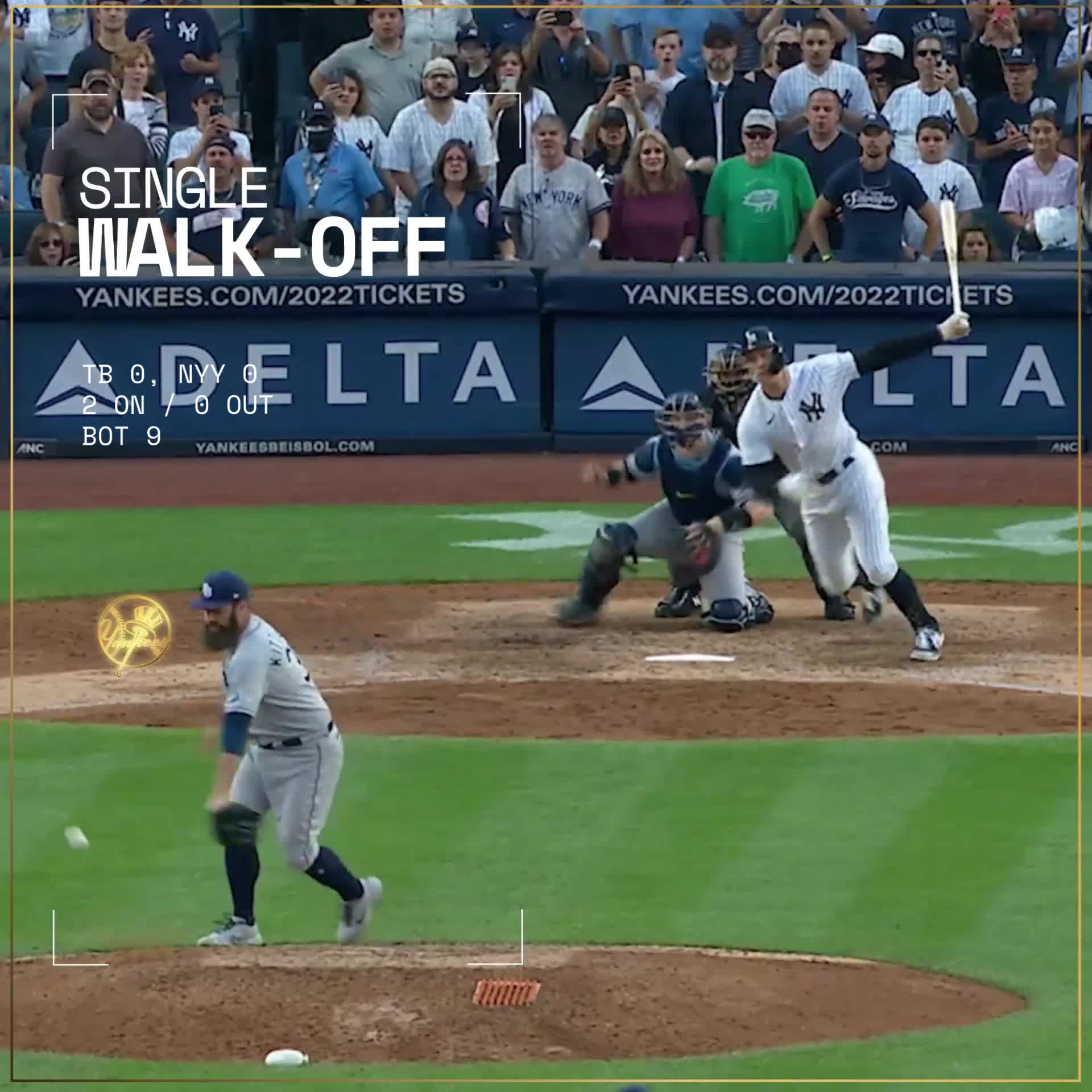 MLB 10/4/21 Aaron Judge Walk-Off Single