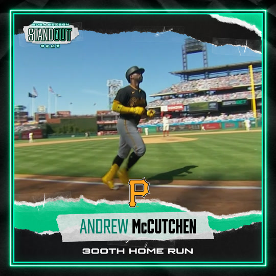 Andrew McCutchen - 300th Home Run