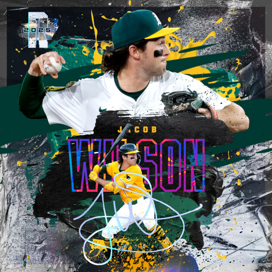 2025 MLB Rookie ICONs Chaser - Jacob Wilson