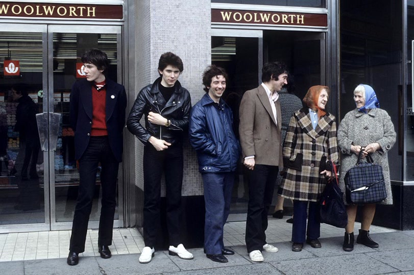 Fin Costello: Steve Diggle, Pete Shelley, Steve Garvey & John Maher of Buzzcocks (1978)