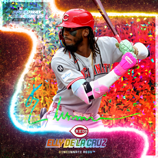 2025 Speedway Classic ICONs Rainbow Set Chaser | Elly De La Cruz