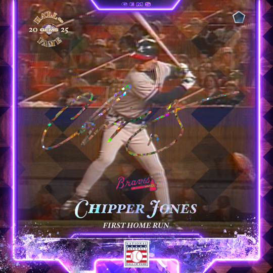 Chipper Jones - First Home Run