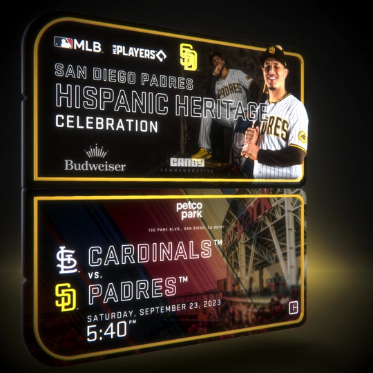 2023 Padres Hispanic Heritage Celebration Ticket Collectible
