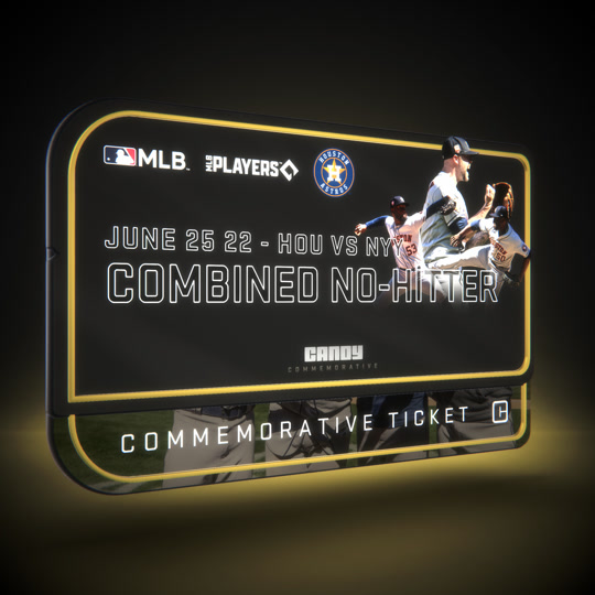 Astros Combined No-Hitter Digital Collectible