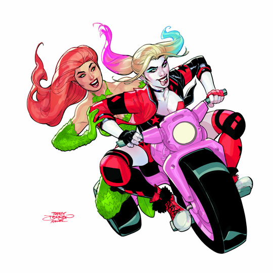 Terry Dodson - Harley Quinn and Poison Ivy: Epic Artist Editions