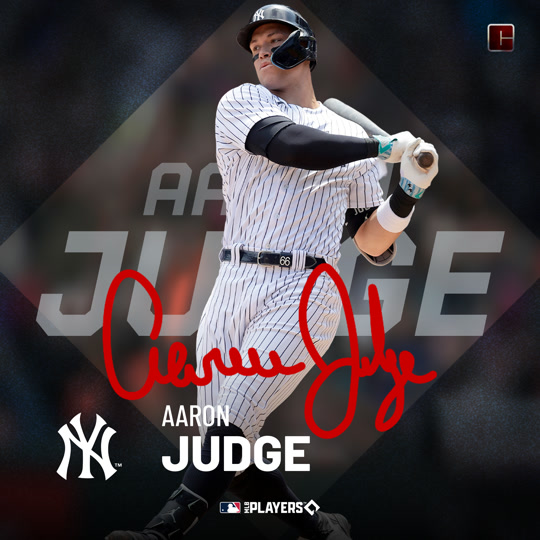 Aaron Judge- Present Insert