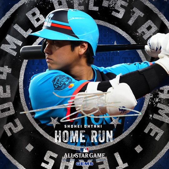 Shohei Ohtani NL Partial Set Chaser - Home Run