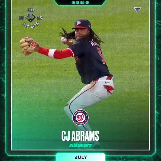 CJ Abrams - Assist