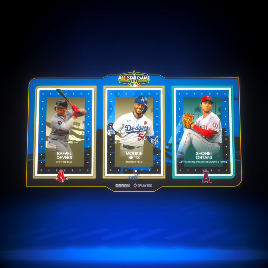 2022 Tricon Devers Betts Ohtani