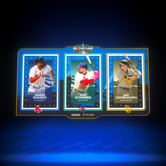 2022 Tricon Bogaerts Schwarber Cronenworth
