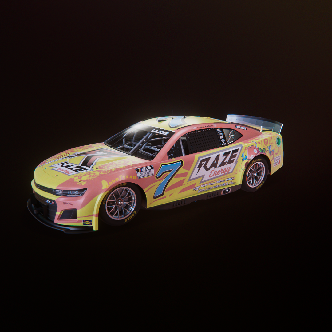 #7 Corey LaJoie 2022 Digi-Cast Raze Energy