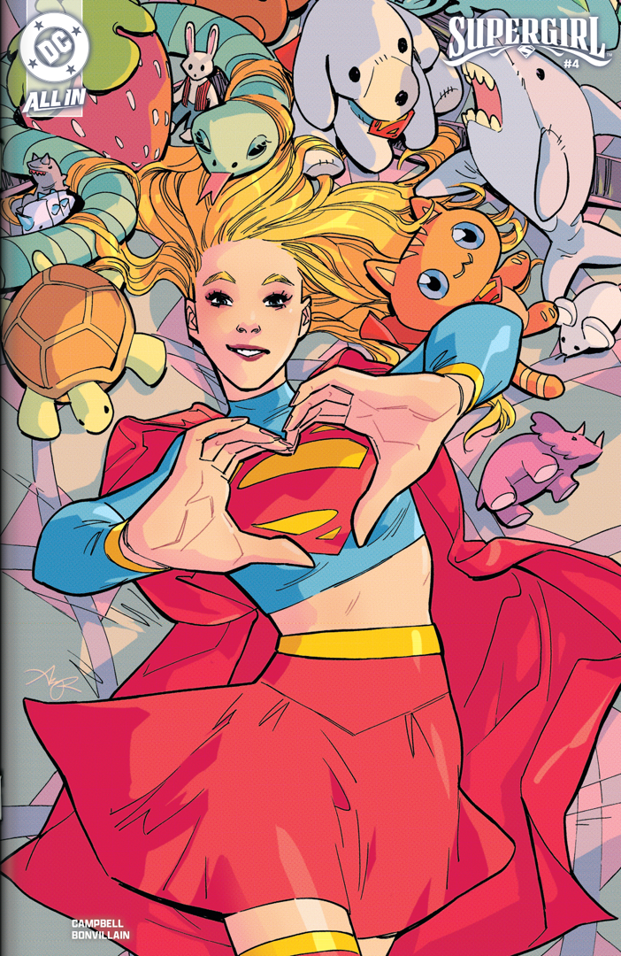 アメコミリーフ　DC Supergirl 4冊　アートジェム DC: Supergirl #4 (Cover A Sophie Campbell) from Supergirl by