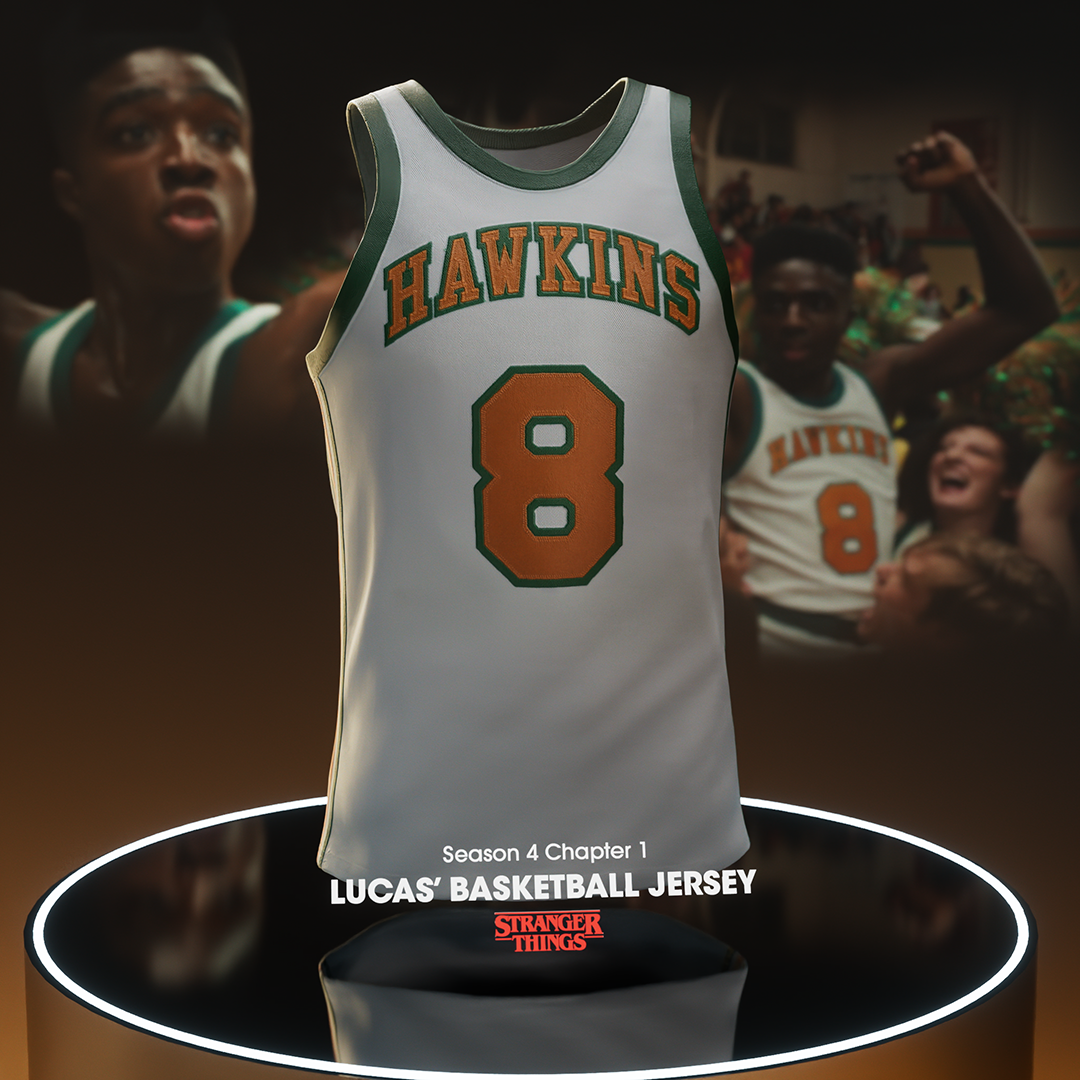 Lucas Sinclair’s Hawkins Varsity Basketball Jersey