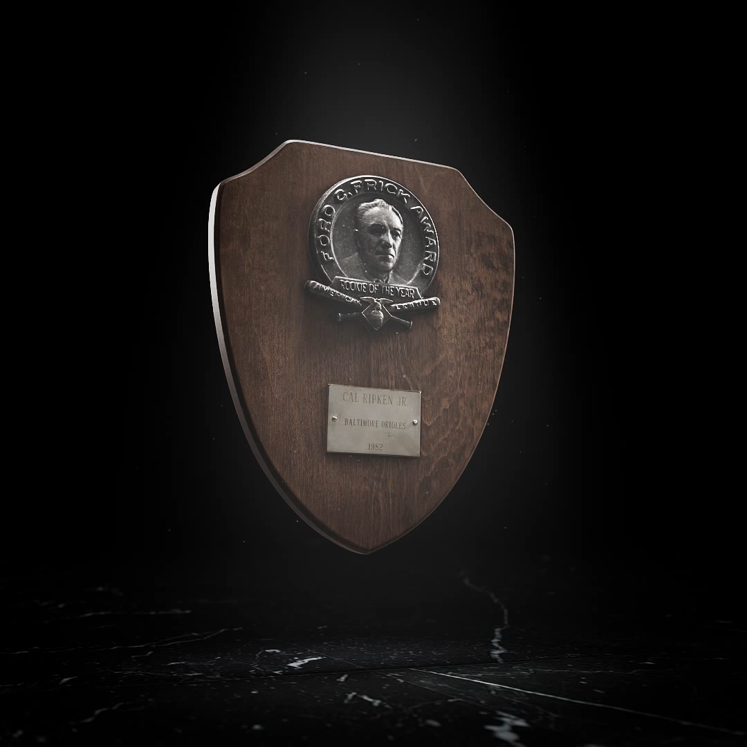 1982 Rookie of the Year Plaque
