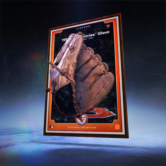 Cal Ripken Jr. - 1983 World Series Glove