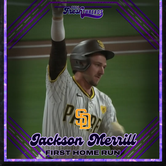 Jackson Merrill - First Home Run