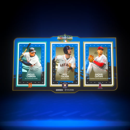 2022 Tricon Cabrera Tucker Ohtani
