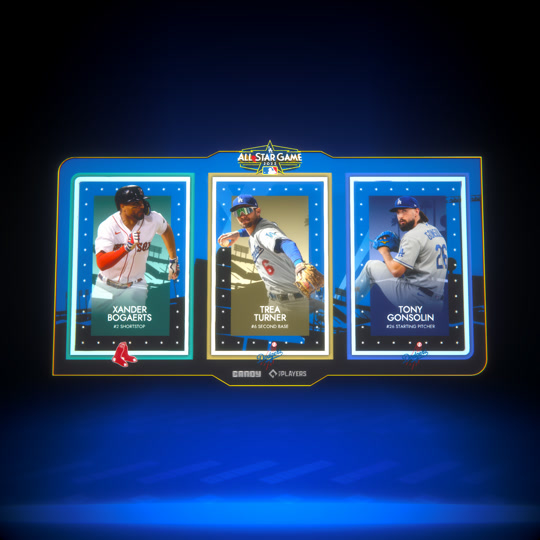 2022 Tricon Bogaerts Turner Gonsolin