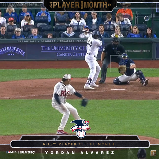 Yordan Alvarez - AL Player of the Month (September)