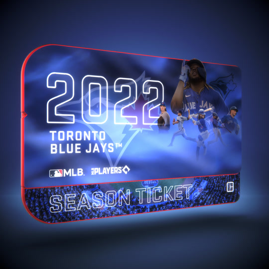 2022 Toronto Blue Jays Season Ticket Collectible