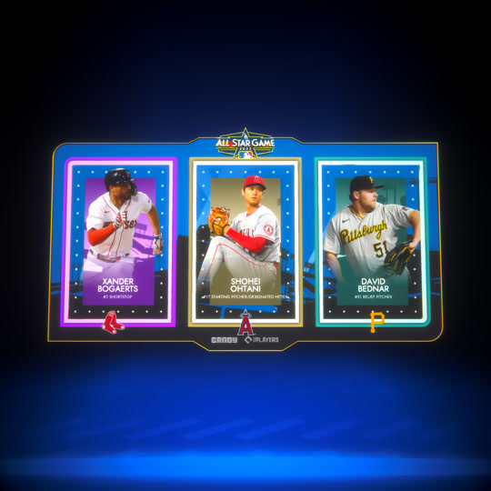 2022 Tricon Bogaerts Ohtani Bednar