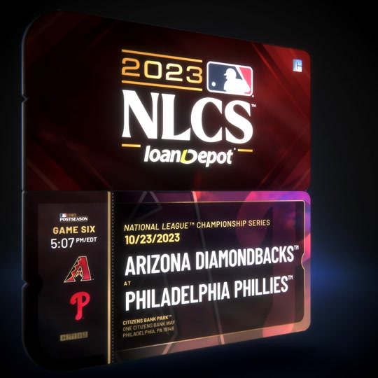 2023 NLCS | Game 6 | Arizona Diamondbacks at Philadelphia Phillies
