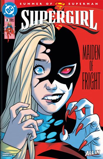 アメコミリーフ　DC Supergirl 4冊　アートジェム DC: Supergirl #4 (Cover A Sophie Campbell) from Supergirl by
