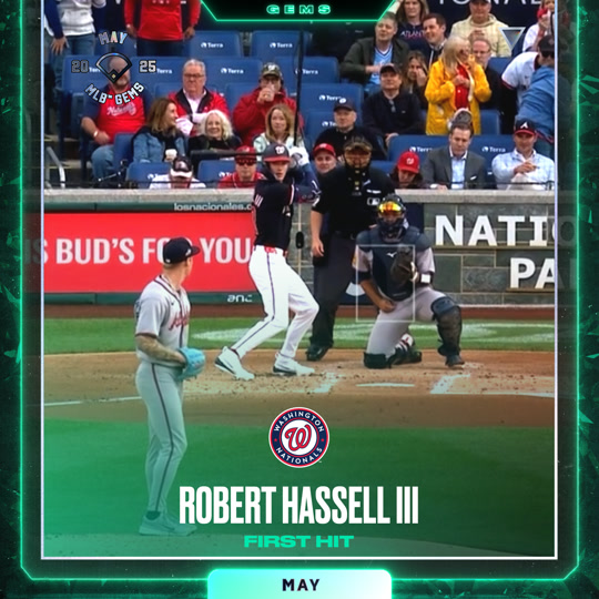 Robert Hassell III - First Hit
