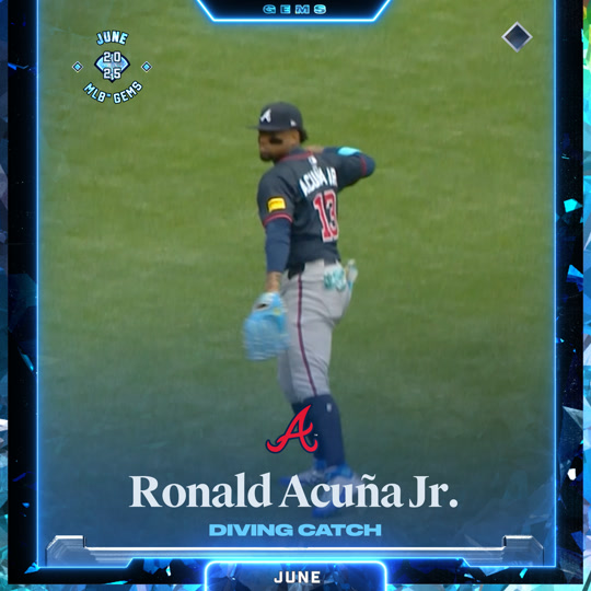 Ronald Acuna Jr. - Diving Catch