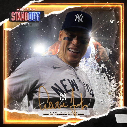 Aaron Judge Full Set Chaser - 300th Home Run