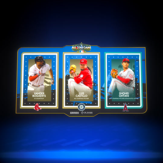 2022 Tricon Bogaerts Castillo Ohtani