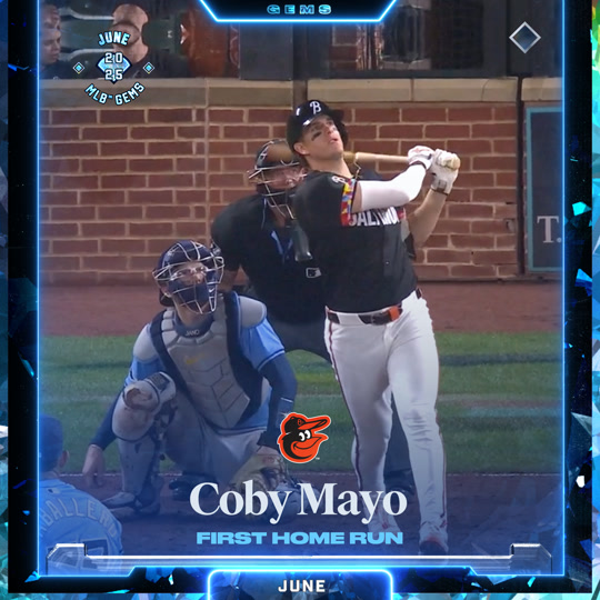 Coby Mayo - 1st Home Run