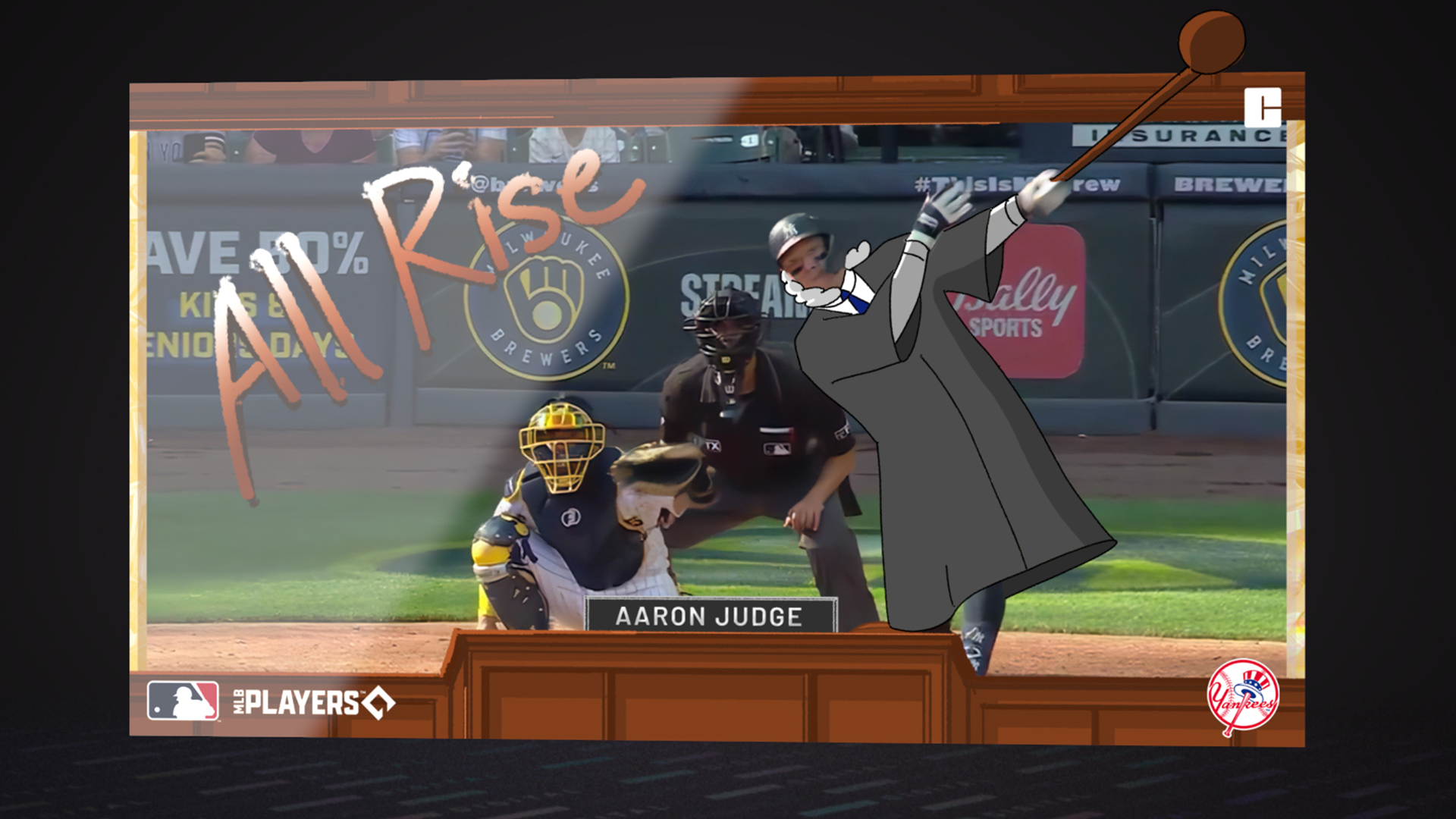Animated Slugger Insert: Aaron Judge