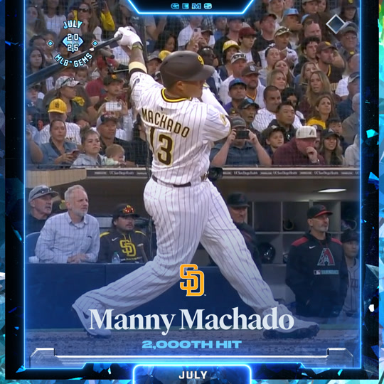 Manny Machado - 2,000th Hit