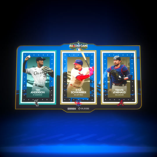 2022 Tricon Anderson Schwarber d'Arnaud