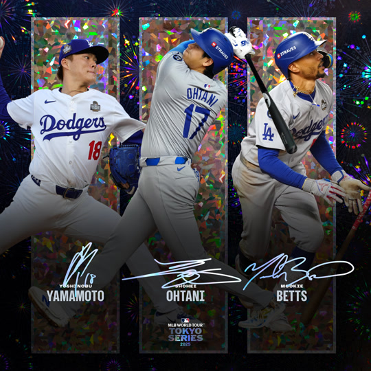 2025 MLB Tokyo Series TRICON | Los Angeles Dodgers