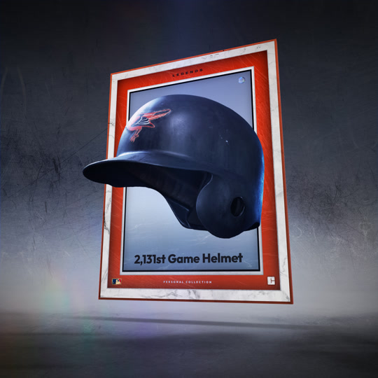 Cal Ripken Jr. - 2,131st Game Helmet