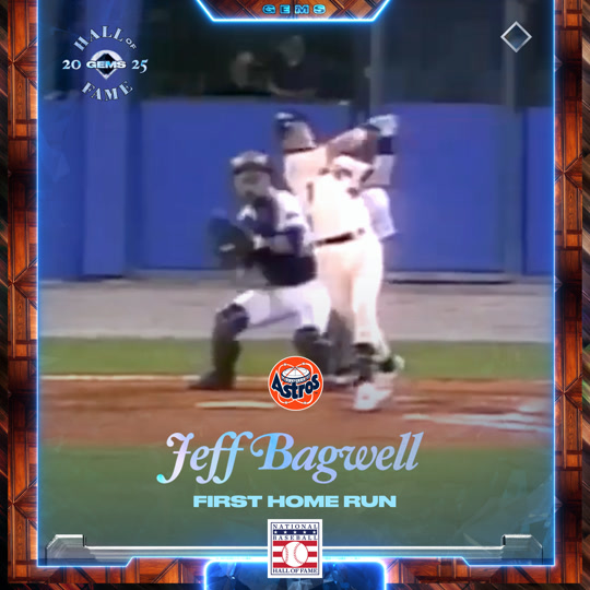 Jeff Bagwell - First Home Run