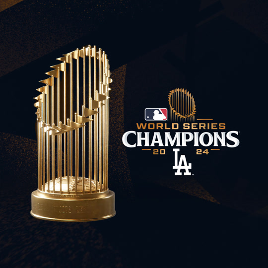 2024 World Series Trophy | Los Angeles Dodgers